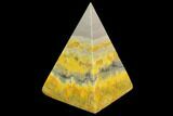 Polished Bumblebee Jasper Pyramid - Indonesia #114984-1